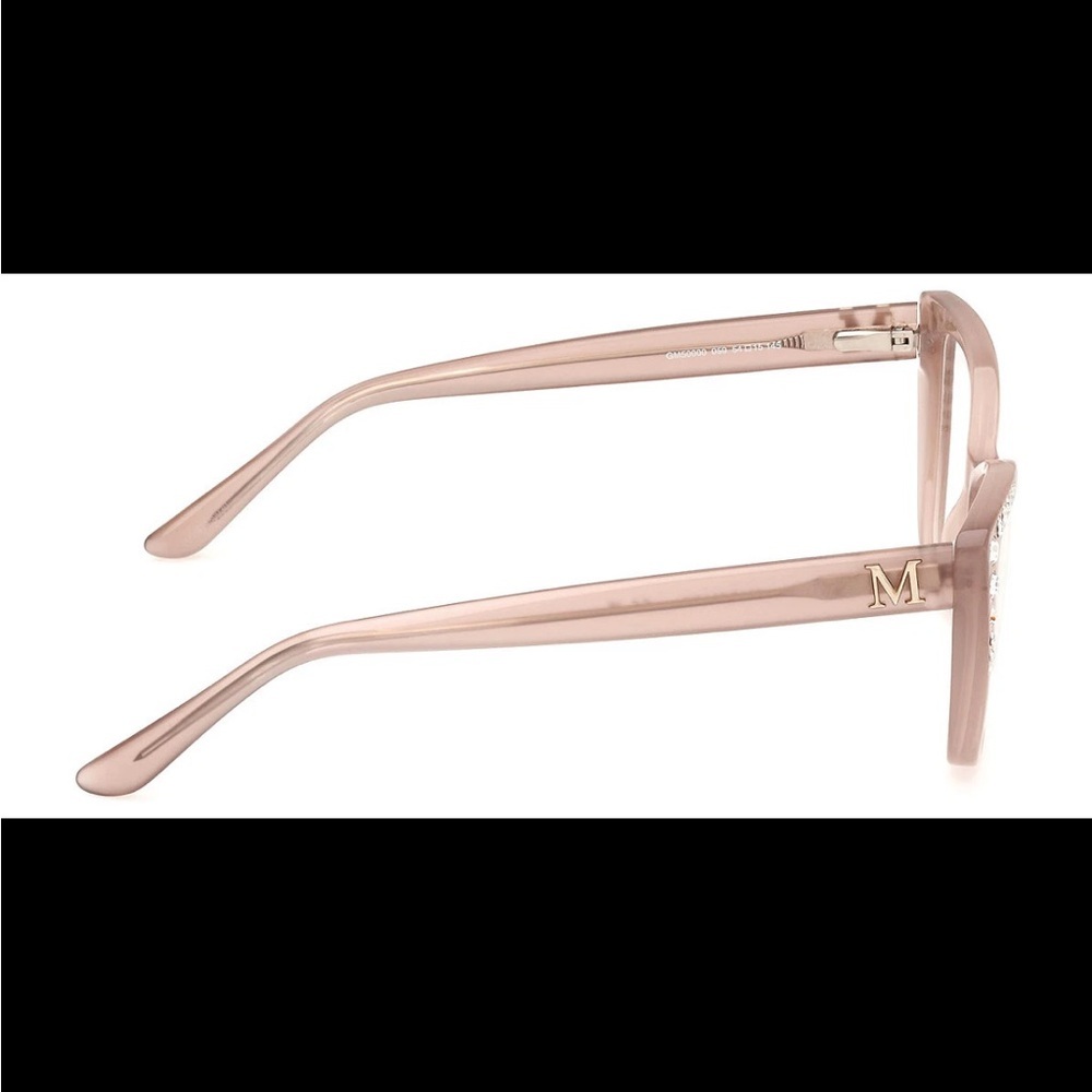 Marciano/Guess GM50001 059 Beige Plastic CatEye Eyeglasses Frame 56-16-145 NEW - Picture 11 of 13